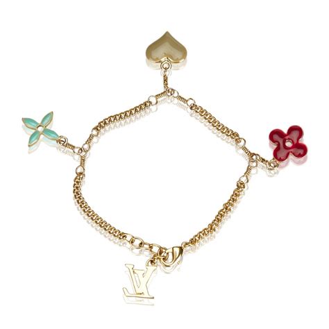 louis vuitton monogram bracelet multicolor|louis vuitton charm bracelet collection.